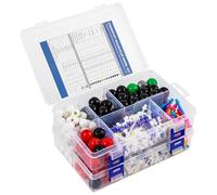 HFKPJRT Molecular Model Kit, 208 Pcs Molecular Model Kit Organic Chemistry, Atom Element Model Kits for Lessons in Chemistry, Gift for Teachers and Students to Raising Space Imagination 2 Set