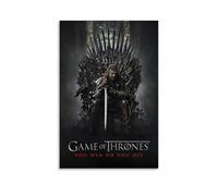 HFLDMA Game of ThronesPoster Painting Canvas Poster Decoration Vintage Poster Anime Character Movie Wall Art Wall Decoration Painting16x24inch(40x60cm) Unframe-style-4