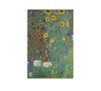 HFLDMA Gustav Klimt Flower GardenPoster Painting Canvas Poster Decoration Vintage Poster Anime Character Movie Wall Art Wall Decoration Painting20x30inch(50x75cm) Unframe-style-4