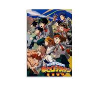 HFLDMA My Hero AcademiaPoster Painting Canvas Poster Decoration Vintage Poster Anime Character Movie Wall Art Wall Decoration Painting12x18inch(30x45cm) Unframe-style-1