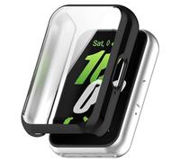 HFLWYWD Screen Protector for Samsung Galaxy Fit 3 Watch,Flexible Full Coverage Clear TPU Film,Anti-scratch TPU Soft Clear Full Protective Film Guard For Samsung Galaxy Fit 3