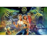HfmQuisutron Jigsaw Puzzle 1000 Pieces Vintage Film Big.Trouble In Little China Poster For Fun Adult Wooden Puzzle Toy Kw120Zt