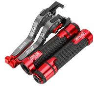 HFMXZHI Clutch Levers Motorcycle Adjustable Handle Parts Folding Extendable Brake Clutch Levers for Y-AMAHA XV750SE XV 750SE XV750 SE 1981-1983(Red 1)