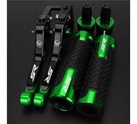 HFMXZHI Clutch Levers Motorcycle Brake Adjustable Clutch Levers Handbrake Hand Grips Folding Bar End Caps for Aprilia SR50MY SR 50 My 2014-2019(Green 2)