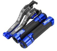 HFMXZHI Clutch Levers Motorcycle Brake Clutch Levers Handlebar Controls Enhanced Riding Experience for Suzuki GS500 GS 500 1989-2001 2002 2003 2004 2005 2006(Blue 5)
