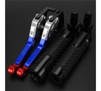 HFMXZHI Clutch Levers Motorcycle Extendable Brake Clutch Levers Handlebar Handle Grips Ends Caps for Ducati Scrambler SIXTY2 2015-2019(Multi-Colored 2)