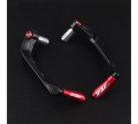 HFMXZHI Handguard Part for Y-AMAHA YZF R15 V3 2013 2014 2015 2016 2017 2018 2019 2020 2021 Accessories Motorcycle Universal Handlebar Brake Clutch Levers Protector Guard(Black- Silver)