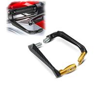 HFMXZHI Handguard Part Motorcycle Accessories Aluminum Brake Clutch Levers Guard Protection for RC8 R RC8R 2009 2010 2011 2012 2013 2014 2015 2016(Gold)