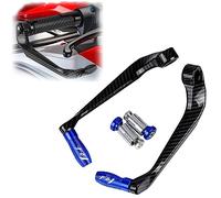 HFMXZHI Handguard Part Motorcycle Universal CNC 22mm Brake Clutch Levers Guard Protector for Y-AMAHA FZ1 for FAZER 2006 2007 2008 2009 2010-2015 2014 2013 2012 2011(Blue)