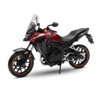 HFMXZHI Motorbike Scale Model 1/12 For H-ONDA CB400X Adventure ADV Motorcycle Diecast Metal Model Racing Miniature Collection Gift(Black- Silver)