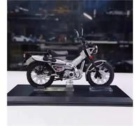 HFMXZHI Motorbike Scale Model 1/12 For H-ONDA CT125 Miniature Collection Gift Car Motorcycle Alloy Model Mini Moto Series(Silver)