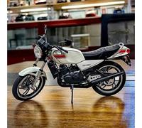 HFMXZHI Motorbike Scale Model 1:12 Motorcycle Simulation Gift Collection Value Display For Y-AMAHA RZ250 RZ 250(White)