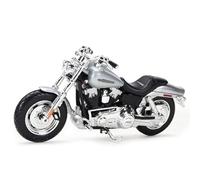 HFMXZHI Motorbike Scale Model 1:18 For Harley For Davidson 2009 FXDFSE CVO Fat Bob Motorcycle Model Die Cast Vehicles Collectible