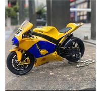 HFMXZHI Motorbike Scale Model 1:18 For Y-AMAHA YZR M1 Motorcycle Model Alloy Gift Computer Desktop Ornaments Miniature Collection
