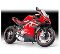 HFMXZHI Motorbike Scale Model 1:7 For Ducati For Superleggera V4 For Super Motorcycle Model Collection Miniature Voiture Ornament Gift Vehicle