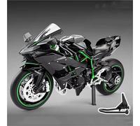 HFMXZHI Motorbike Scale Model 1/9 For Kawasaki H2R Racing Motorcycle Model Diecast Alloy Motorbike Collection Miniature Voiture Home Decor