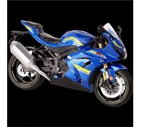 HFMXZHI Motorbike Scale Model 1/9 For Suzuki GSX-R1000R Motorcycle Racing Model Diecast Miniature Large Size Lightable Collection Gift(Blue)