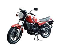 HFMXZHI Motorbike Scale Model Birthday Gift Computer Desktop Ornaments Motorcycle Alloy Model 1:12 For Y-AMAHA RZ250(Black- Silver)