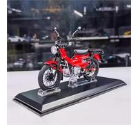HFMXZHI Motorbike Scale Model Motorcycle Alloy Model 1:12 For H-ONDA CT125 Miniature Collection Gift Mini Moto Series Car(Black- Silver)