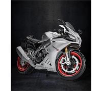 HFMXZHI Motorbike Scale Model Racing Motorcycles Alloy Motorcycle Model Collection Car Gift 1/12 For Aprilia RSV4 RR1000(Silver)