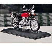 HFMXZHI Motorbike Scale Model Simulation Alloy Resin Motorcycle Model Computer Desktop Ornaments Collection Gift 1/12 For H-ONDA Cb400(Black- Silver)
