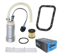 HFP-370HD-T24F Har FLS S Softail Slim FLSTC Heritage FLSTF B BS Fat Boy FLSTN SE CVO 2008-2017 Motorcycle Fuel Pump with Installation Kit Plus Filter and Tank Seal Gasket
