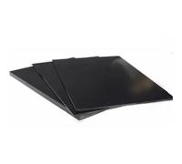 HFRSE 1pcs 0.5mm Thick Antistatic Black Glassfibre Template Board Sheet G10 Epoxy Glass Fiber FR4 Fibreglass Plate, 3D Printer Removable Platform(310MM x 310MM)