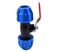 HFRSE 1pcs 20 Mm 25 32 40 50 Mm Union Valve, Stainless Valve Core Quick Connector, Garden Agricultural Ball Valve Water Pipe Fittings(40mm)