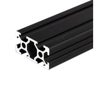 HFRSE 1pcs Black 2040 V- Slot Aluminum Profile Extrusion Frame European Standard 100mm-1000mm Anodized Linear For CNC 3D Printer Parts(500mm)