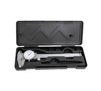 HFS (R) 0-6" Carbon Steel Caliper with Imperial 4-Way Dial and 0.001" Shock Resistance