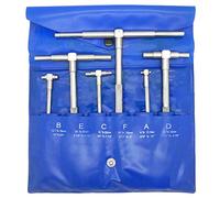 HFS(R) 6 PCS Precision Telescoping Gage Set 5/16'' - 6'' Range T-Bore Hole Gauges w/Pouch