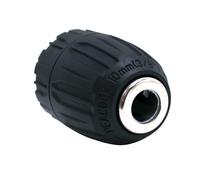HFS(R) Keyless Drill Chuck for 3/8" Drill with 24 UNF Thread Mount Shaft 0.8-10mm Capacity