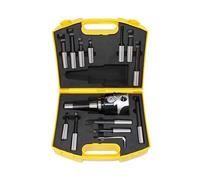 HFS(R) R8 Shank Boring Set 3" Boring Head 3/4" Carbide Boring Bar Set 12pcs for Milling