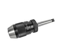 HFS(R) Self Tighten Keyless Drill Chuck With MT2 -JT33 Arbor 3-Jaw for Lathes Drilling Machine 1/32"-5/8"(1-16mm)