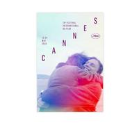 HFSEZP 2025 Cannes Film Festival Poster Canvas Poster Bedroom Decor Landscape Office Room Decor Gift 12x18inch(30x45cm)