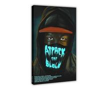 HFSEZP Attack The Block (2011) Movie Poster Canvas Poster Wall Art Decor Print Picture Paintings for Living Room Bedroom Decoration 20x30inch(50x75cm)