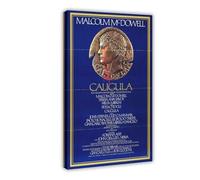 HFSEZP Caligula (1979) Movie Poster Canvas Poster Wall Art Decor Print Picture Paintings for Living Room Bedroom Decoration 08x12inch(20x30cm)
