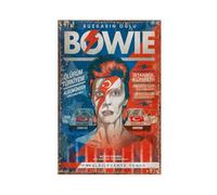 HFSEZP David Bowie Poster Canvas Poster Wall Art Decor Print Picture Paintings for Living Room Bedroom Decoration 12x18inch(30x45cm)