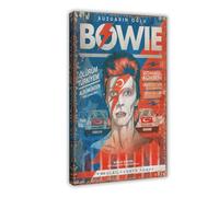 HFSEZP David Bowie Poster Canvas Poster Wall Art Decor Print Picture Paintings for Living Room Bedroom Decoration 20x30inch(50x75cm)