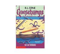 HFSEZP Goosebumps Go Eat Worms! Book Cover Poster Canvas Poster Bedroom Decor Landscape Office Room Decor Gift 12x18inch(30x45cm)