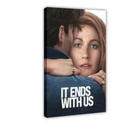 HFSEZP It Ends with Us Canvas Poster Bedroom Decor Landscape Office Room Decor Gift 12x18inch(30x45cm)