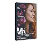 HFSEZP It Ends with Us Canvas Poster Bedroom Decor Landscape Office Room Decor Gift 20x30inch(50x75cm)
