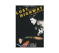 HFSEZP Lost Highway 1997 Poster Canvas Poster Bedroom Decor Landscape Office Room Decor Gift 08x12inch(20x30cm)