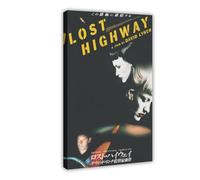 HFSEZP Lost Highway 1997 Poster Canvas Poster Bedroom Decor Landscape Office Room Decor Gift 12x18inch(30x45cm)