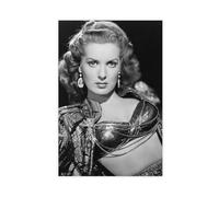HFSEZP Maureen O'Hara Publicity Canvas Poster Wall Art Decor Print Picture Paintings for Living Room Bedroom Decoration 24x36inch(60x90cm)
