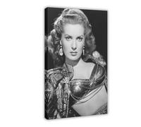 HFSEZP Maureen O'Hara Publicity Canvas Poster Wall Art Decor Print Picture Paintings for Living Room Bedroom Decoration 24x36inch(60x90cm)