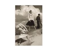 HFSEZP Norman Parkinson Fashion Print - 1930s Chic Canvas Poster Wall Art Decor Print Picture Paintings for Living Room Bedroom Decoration 08x12inch(20x30cm)