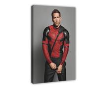 HFSEZP Ryan Reynolds Poster Canvas Poster Bedroom Decor Landscape Office Room Decor Gift 08x12inch(20x30cm)