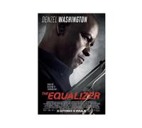 HFSEZP The Equalizer (2014) Movie Poster Canvas Poster Bedroom Decor Landscape Office Room Decor Gift 08x12inch(20x30cm)