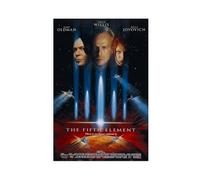 HFSEZP The Fifth Element Movie Poster - 1997 Canvas Poster Wall Art Decor Print Picture Paintings for Living Room Bedroom Decoration 20x30inch(50x75cm)